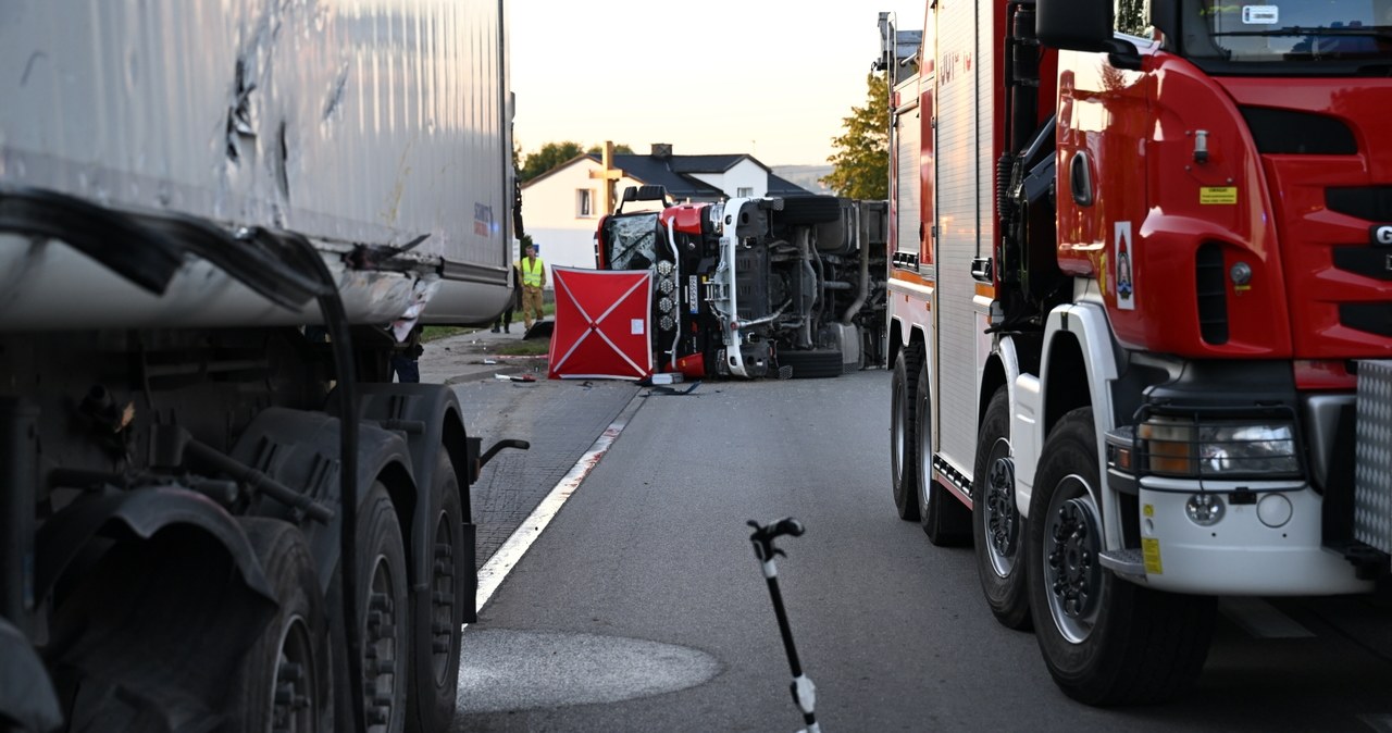 Jest śledztwo po śmiertelnym wypadku dwojga strażaków w Żukowie