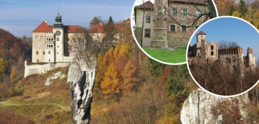Pięć najpiękniejszych zamków w Małopolsce. Jesienią zamieniają się w krajobraz z bajki