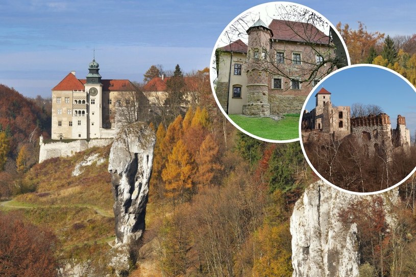 Pięć najpiękniejszych zamków w Małopolsce. Jesienią zamieniają się w krajobraz z bajki