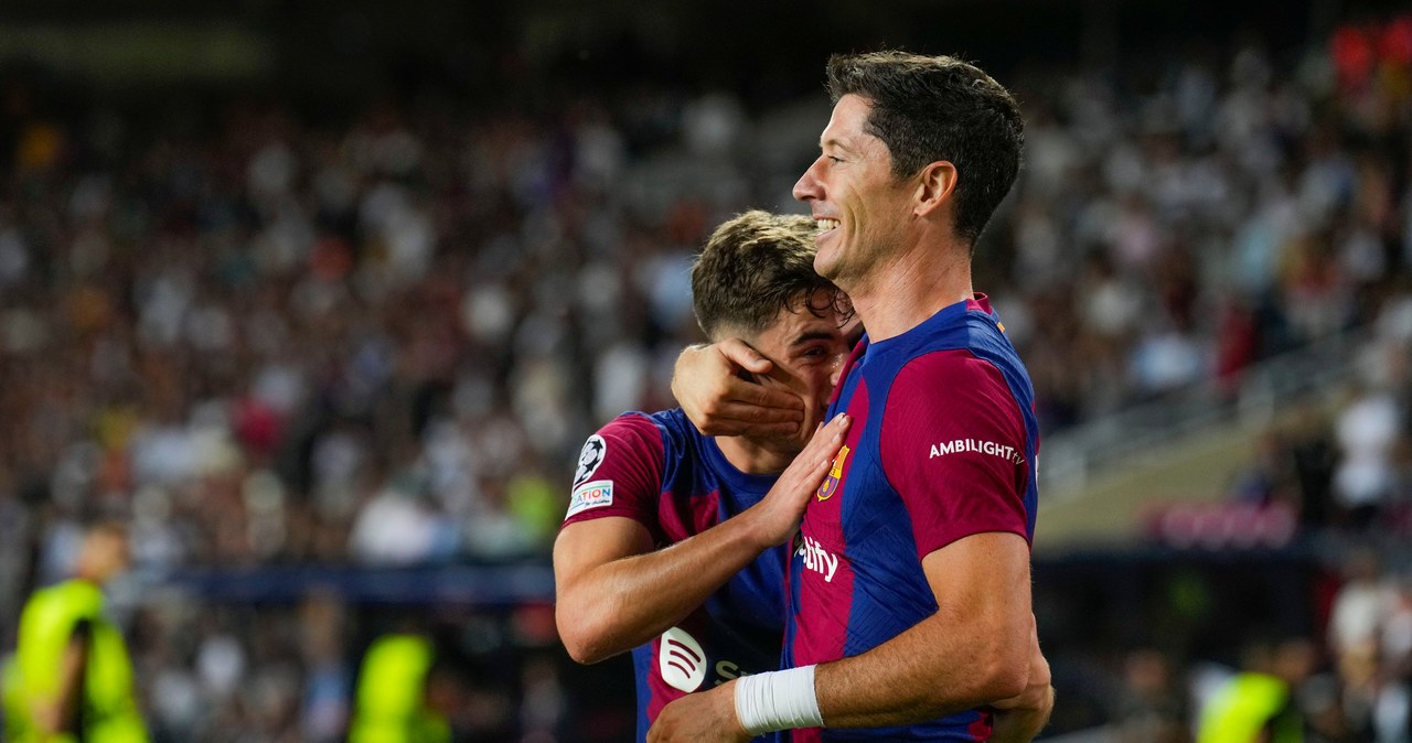 Barcelona gromi, Lewandowski strzela historycznego gola