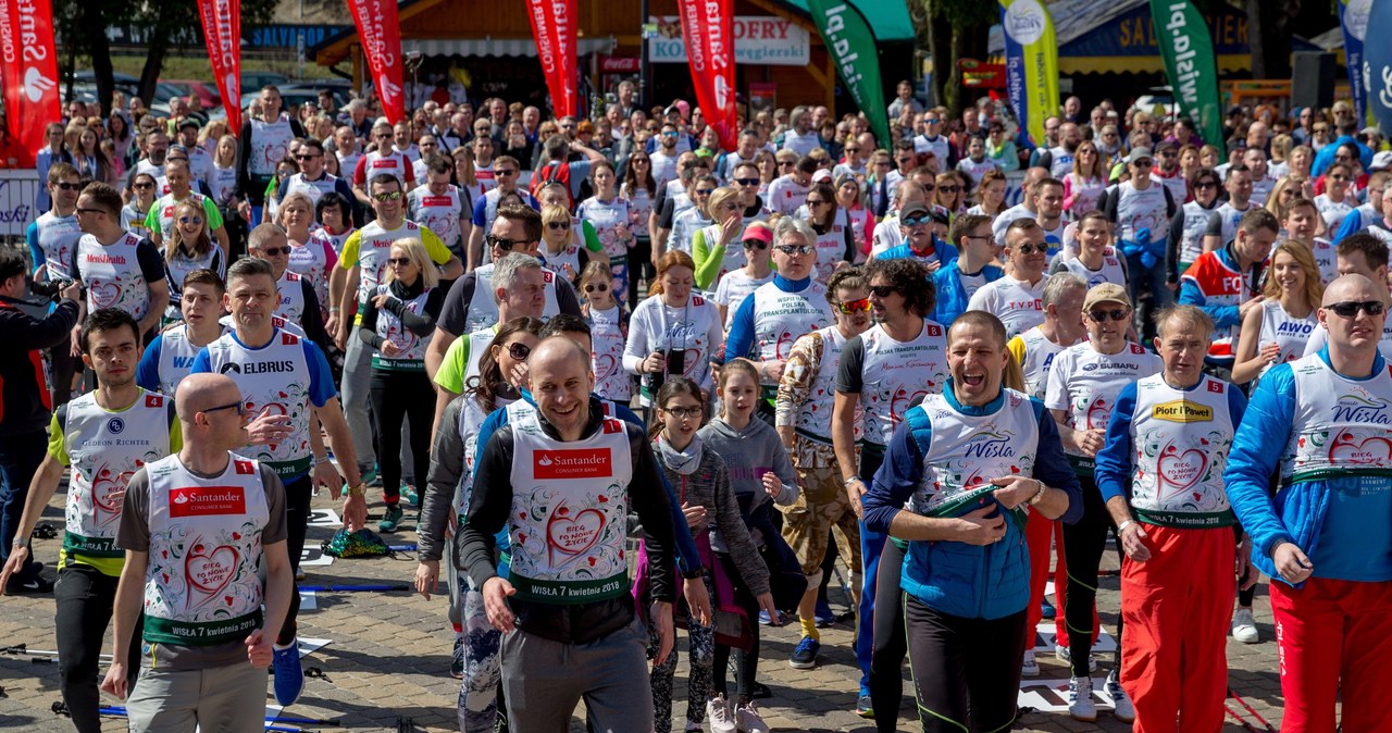 Promują transplantacje narządów. Dziś 23. Bieg po Nowe Życie