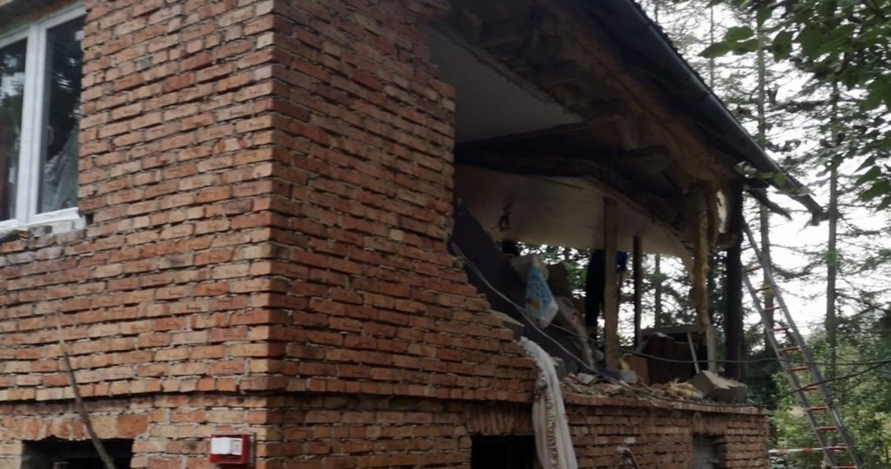 Wybuch gazu w domu na Podkarpaciu. Ranna jedna osoba