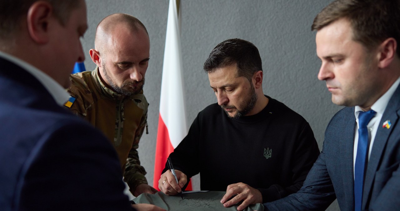 Niezapowiedziana wizyta Wołodymyra Zełenskiego w Polsce