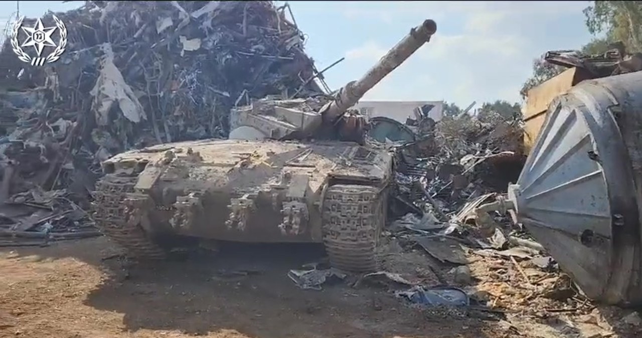 Kradzież czołgu z bazy wojskowej. Maszynę znaleziono na skupie złomu