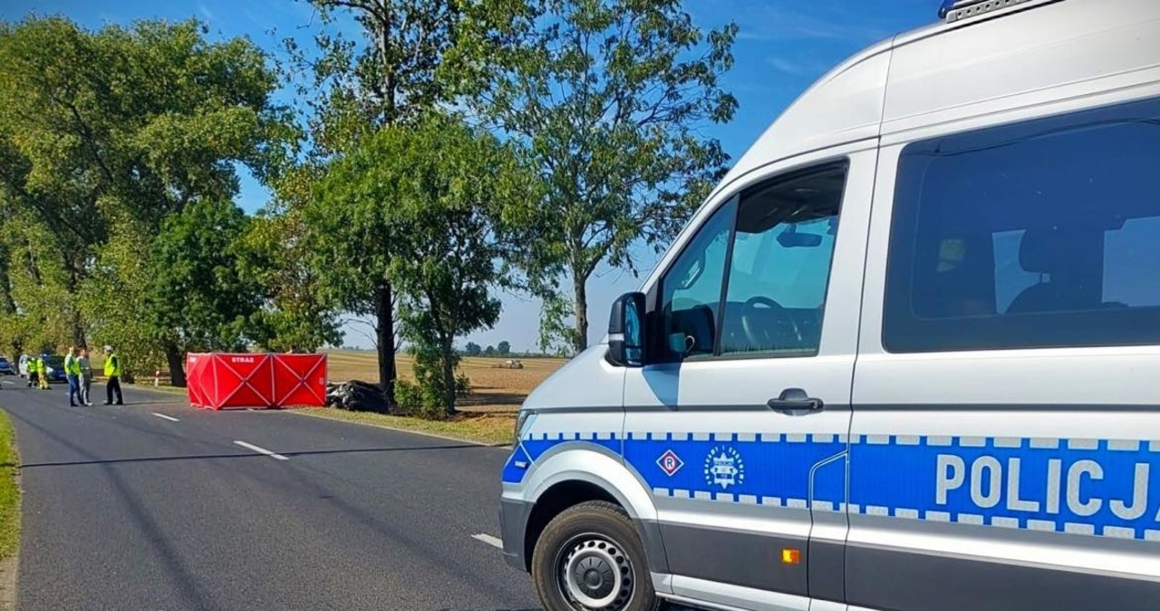 Kierowca uderzył w drzewo. Śmiertelny wypadek koło Złotoryi