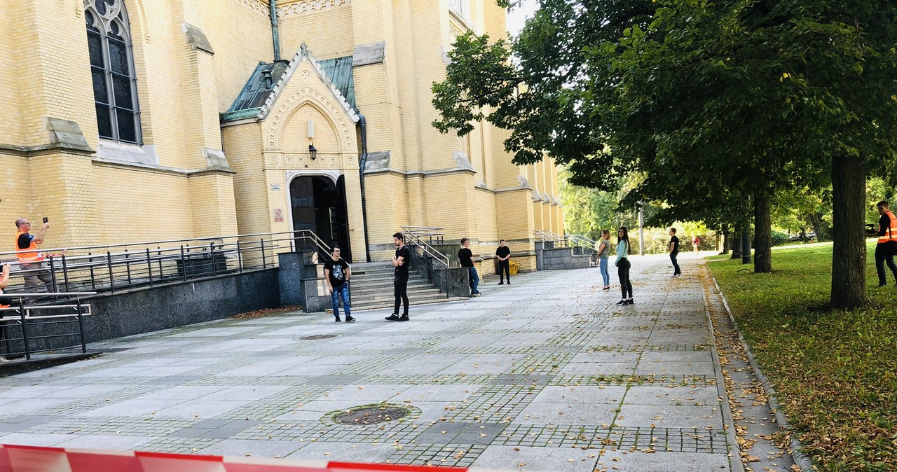 Wyjątkowe ćwiczenia antyterrorystyczne w łódzkiej katedrze