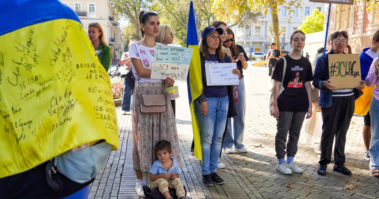 Zmasowany atak rosyjskich dronów na Ukrainę [RELACJA]