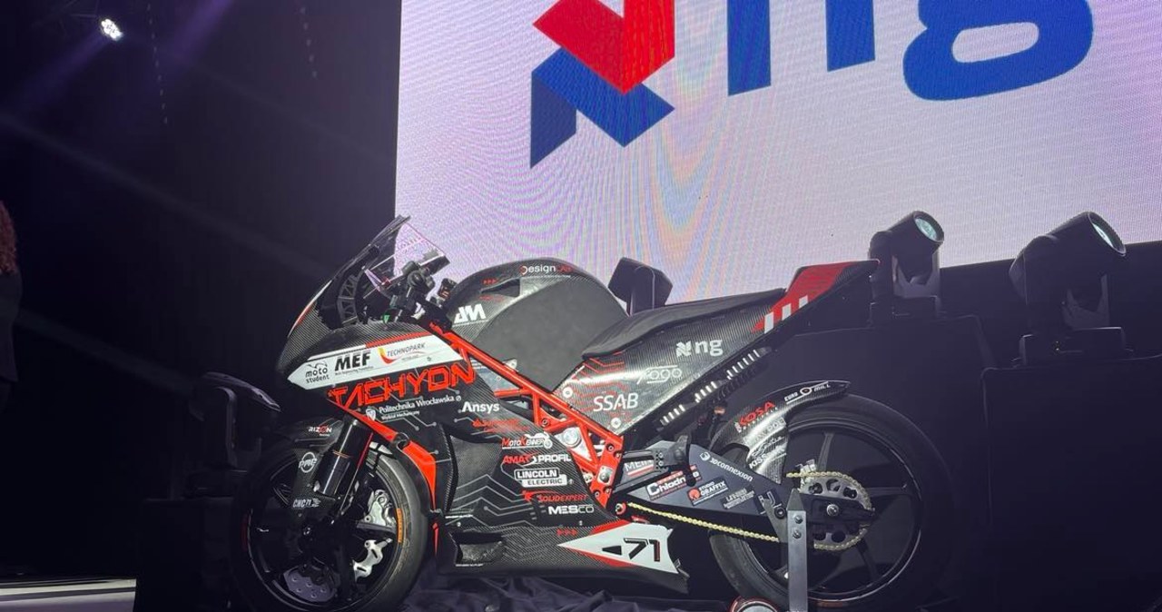 Studenci z Wrocławia zbudowali motocykl elektryczny
