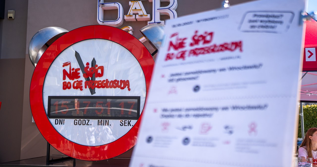 ​We Wrocławiu stanął budzik, który odmierza czas do wyborów