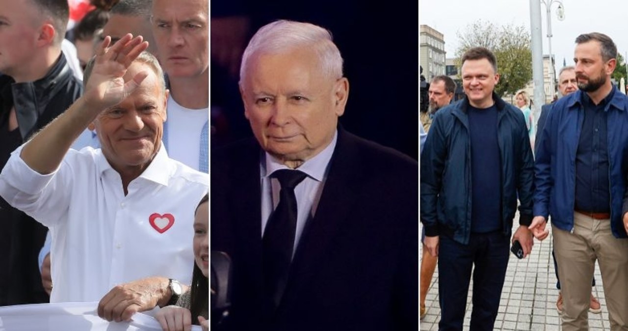 „Niewyobrażalne tłumy” w Warszawie i „największa w historii konwencja polityczna” w Katowicach [RELACJA]