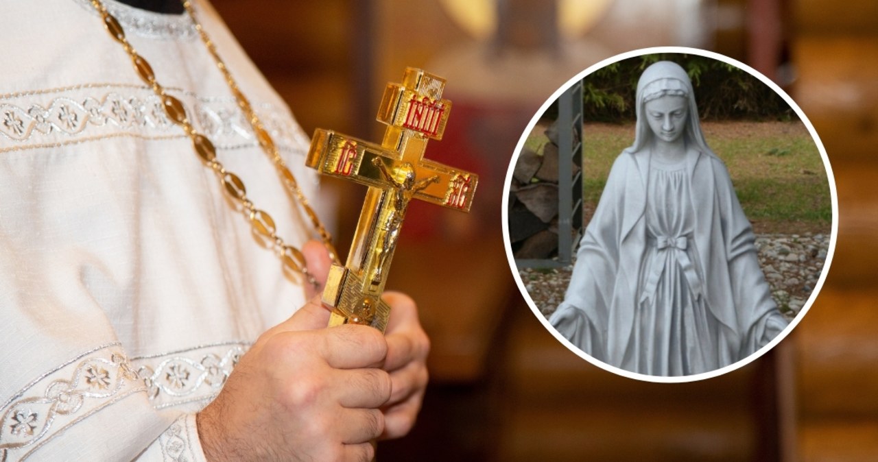 „Figura Maryi powieszona na rusztowaniu”. Komunikat ws. profanacji w Strzegomiu