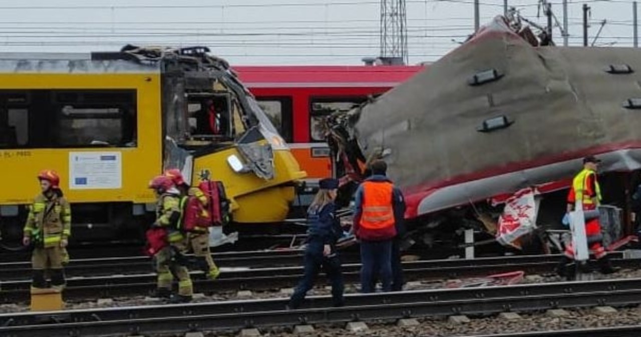 Zderzenie pociągów w Gdyni. Są poszkodowani