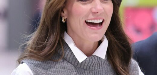 Kate zaskoczyła stylizacją. Zamiast eleganckiej marynarki wybrała kamizelkę. To hit sezonu