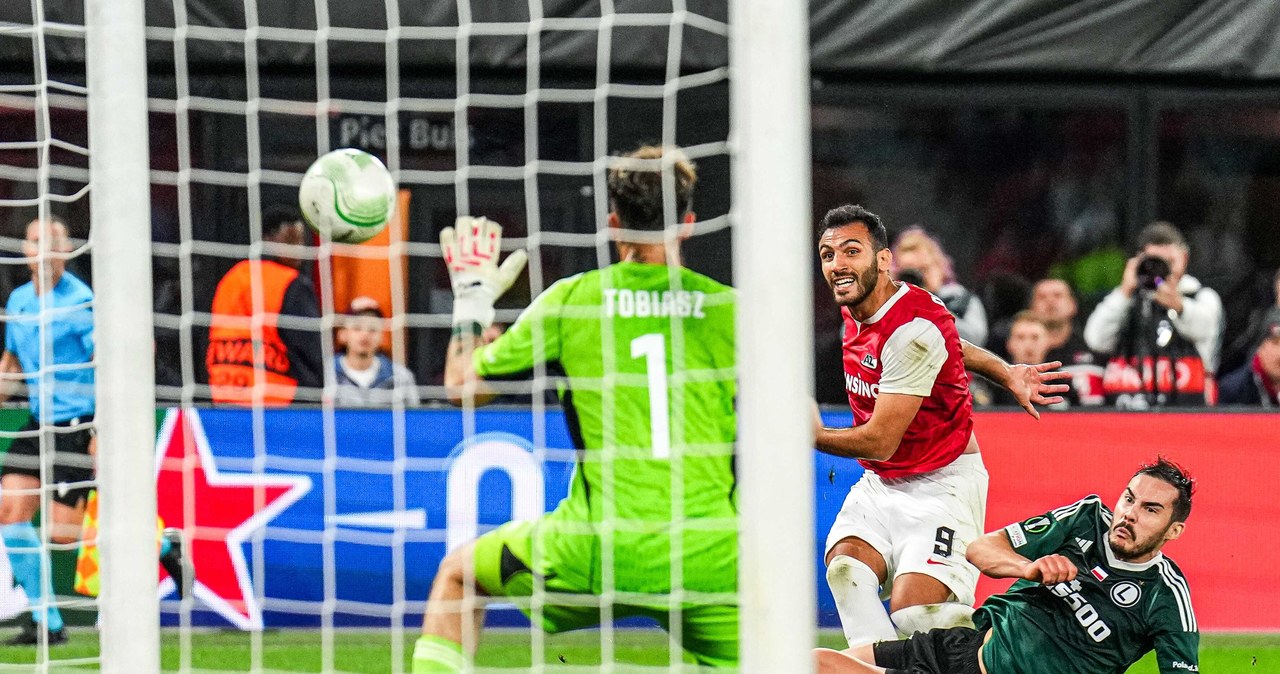 Liga Konferencji. Przegrana Legii Warszawa z AZ Alkmaar