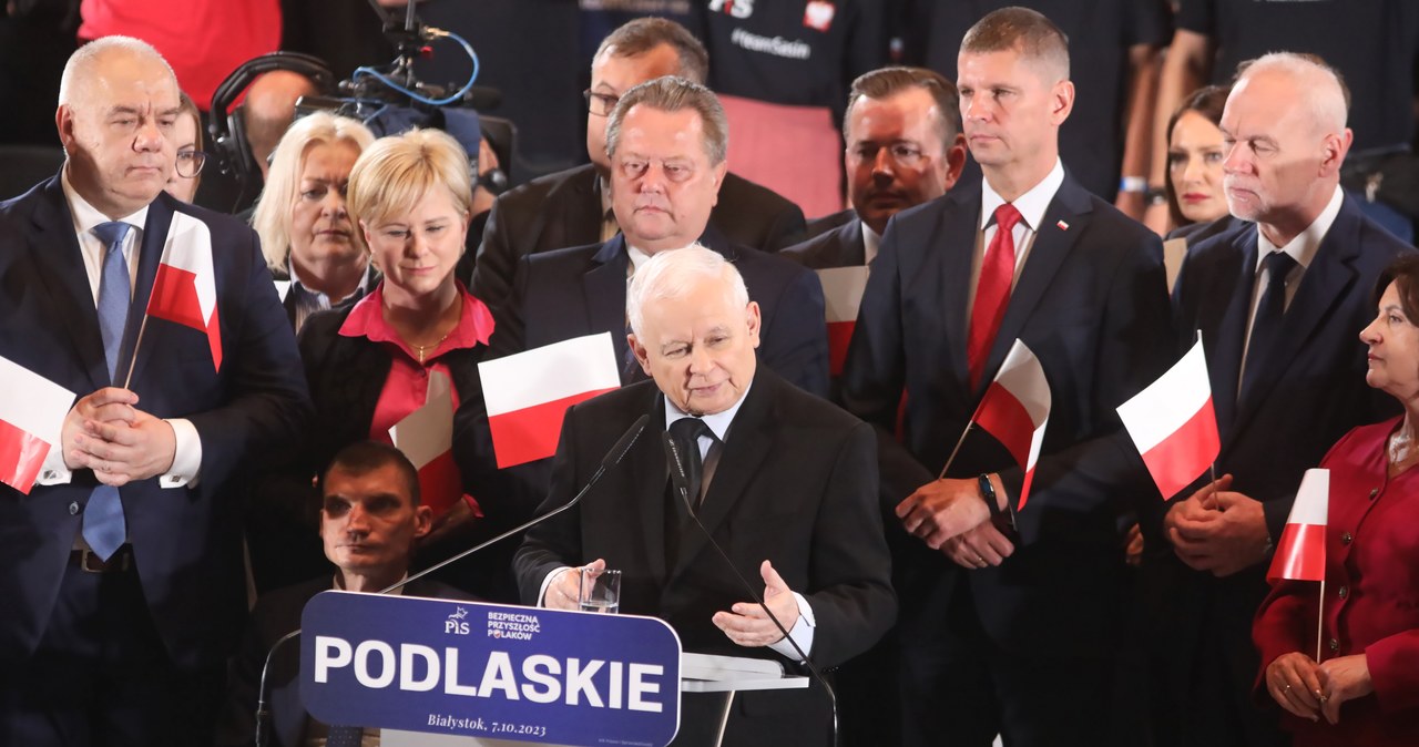 Kaczyński: Każdy głos oddany na opozycję, także na Konfederację, to głos na Tuska