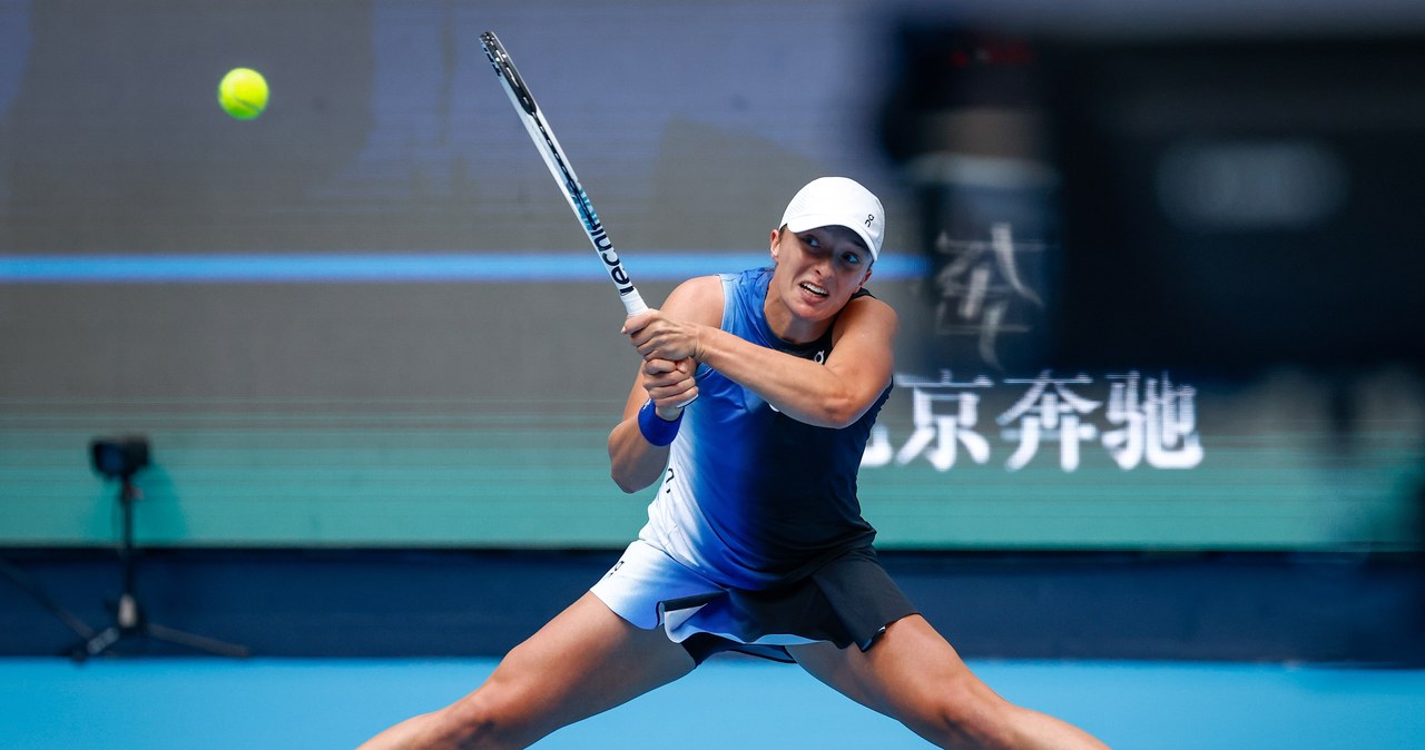 Turniej WTA w Pekinie. Iga Świątek powalczy o piąty tytuł w sezonie