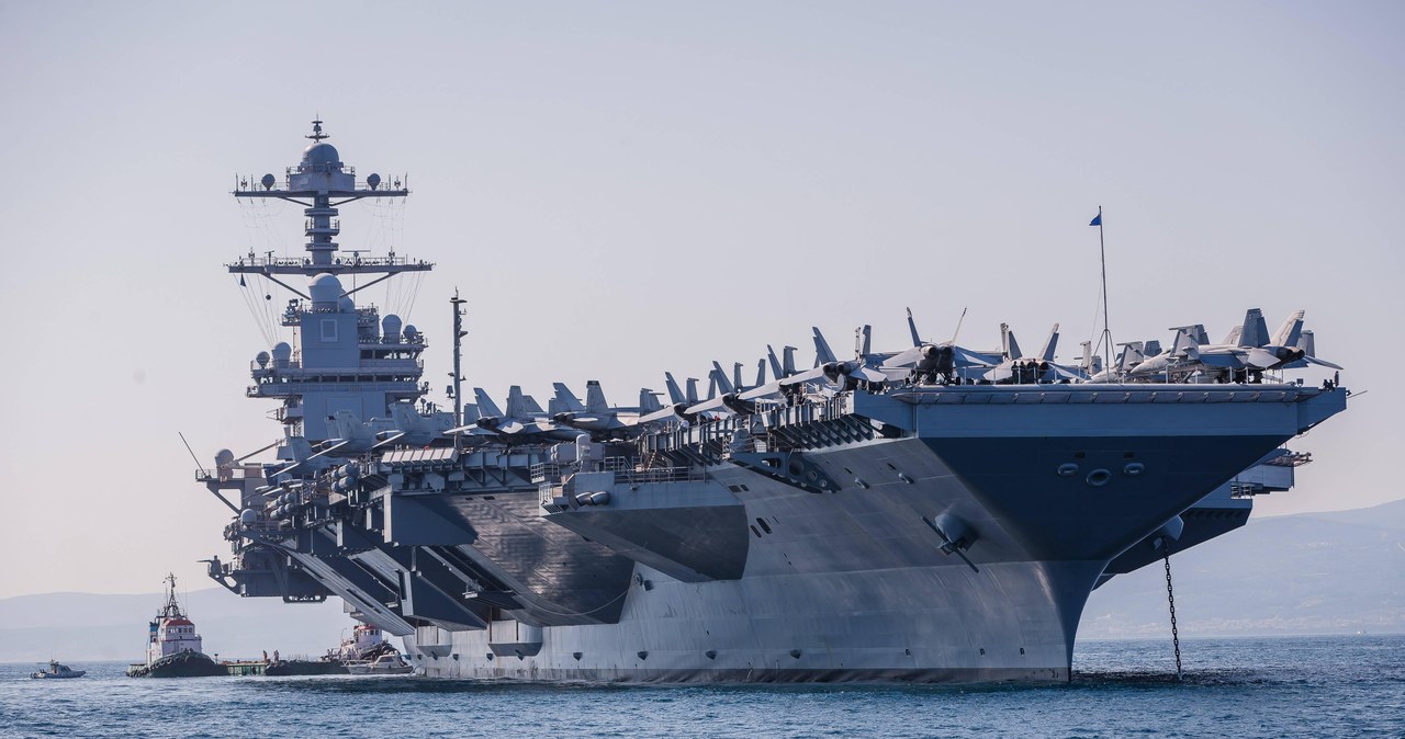 „Żelazne wsparcie” USA dla Izraela. Amerykanie wysyłają grupę uderzeniową