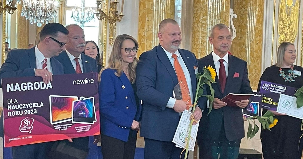 Radosław Potrac został Nauczycielem Roku 2023. „Nie bądźmy Paszczakami”