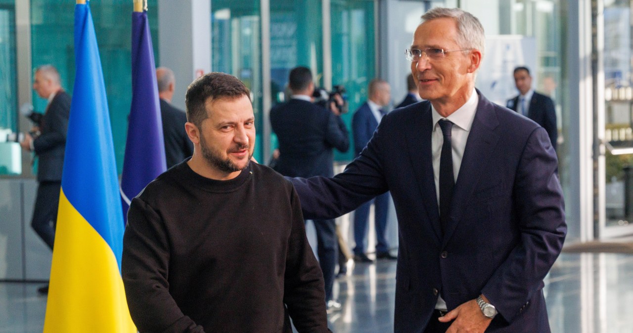 Ministrowie obrony NATO z Zełenskim, ale bez Błaszczaka