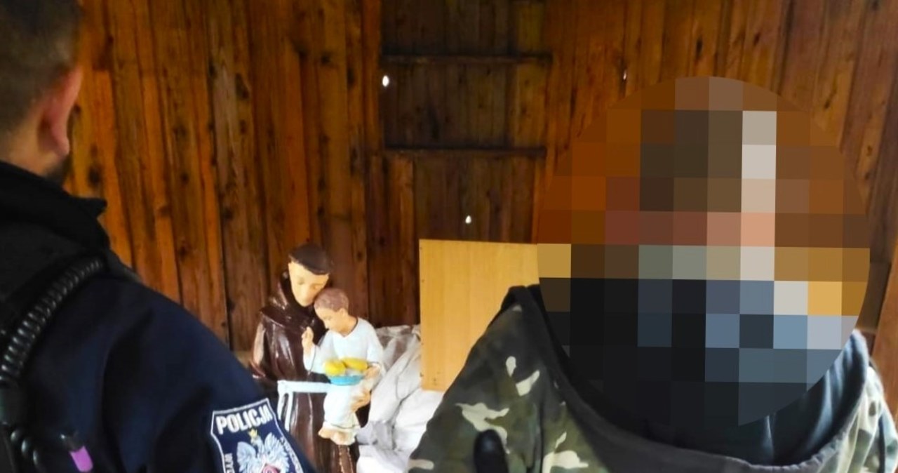 Kradzież figury św. Antoniego. 34-latek w rękach policji