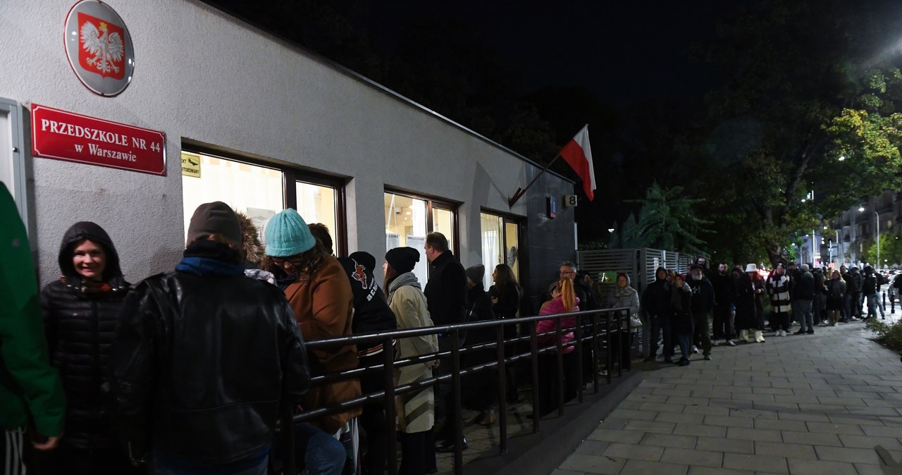 Wybory parlamentarne 2023. Exit poll: Rekordowa frekwencja