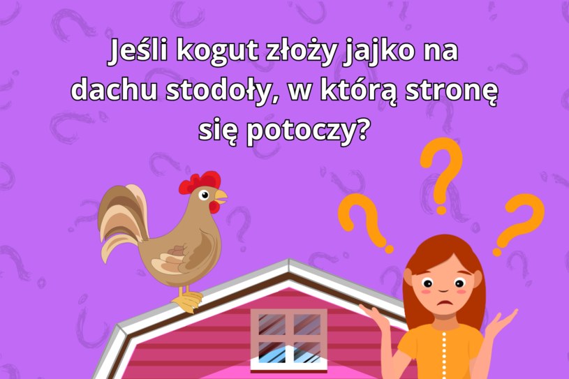 Tę zagadkę rozwiąże tylko prawdziwy geniusz. 95% osób podaje błędną odpowiedź