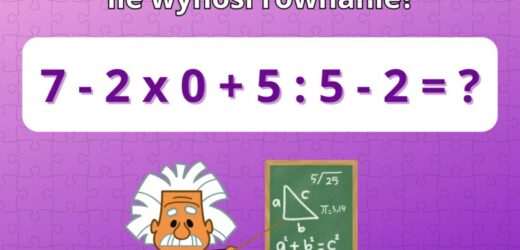 Zagadka matematyczna dla osób o wysokim IQ. Tylko najbystrzejsi znają odpowiedź