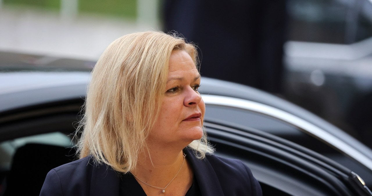 Szefowa MSW Niemiec chce deportacji zwolenników Hamasu