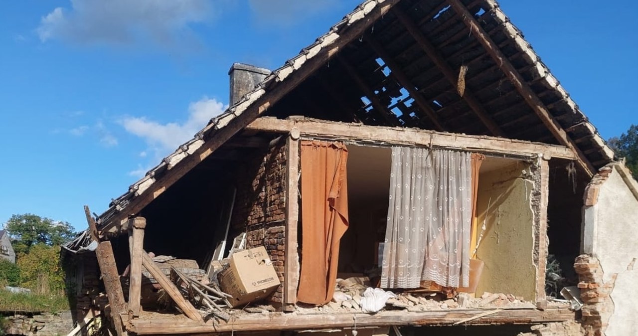 Wybuch butli z gazem w Starej Kamienicy. Jedna osoba w szpitalu