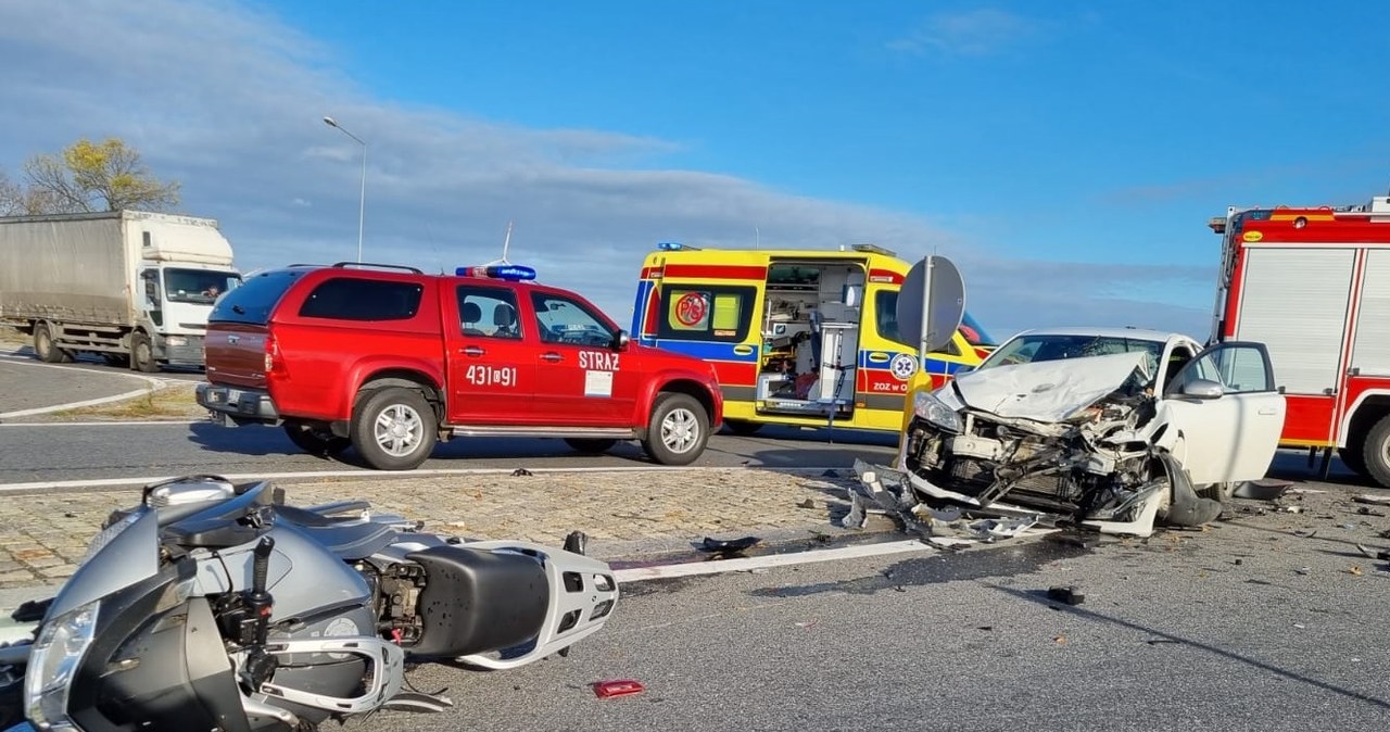Śmiertelny wypadek koło Kluczborka. Nie żyje jedna osoba