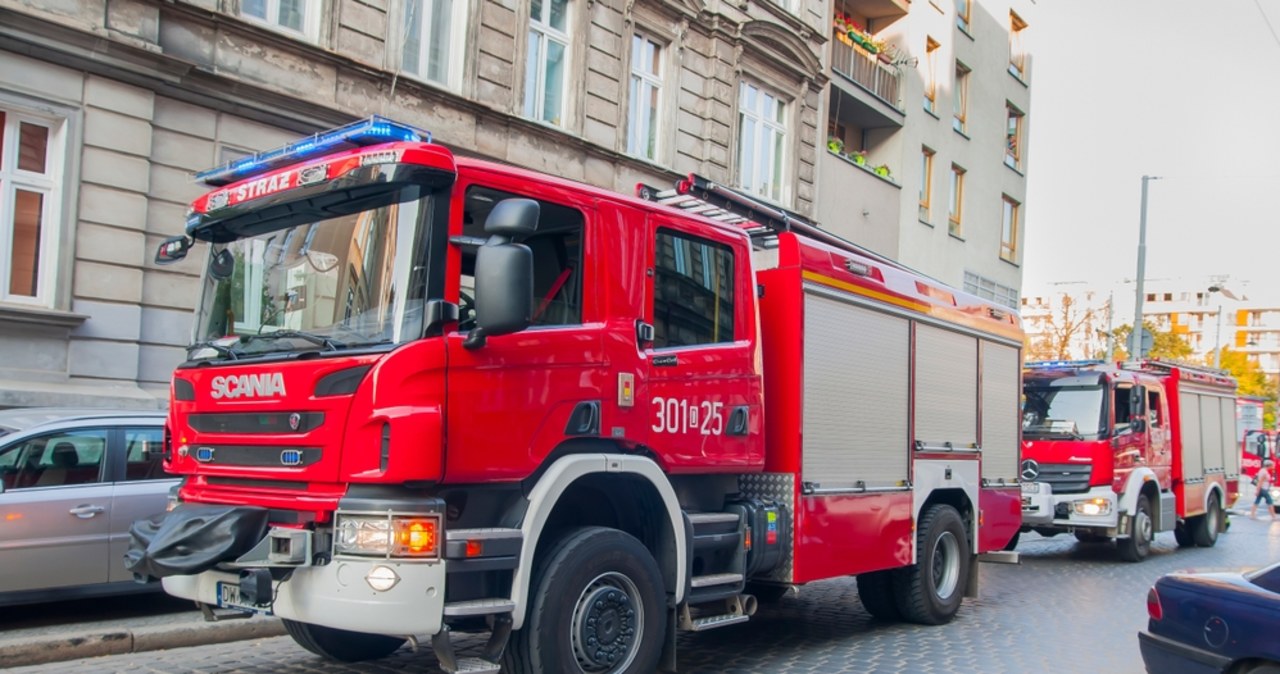 Pożar w szkolnej toalecie na Pomorzu. Ewakuowało się prawie tysiąc osób