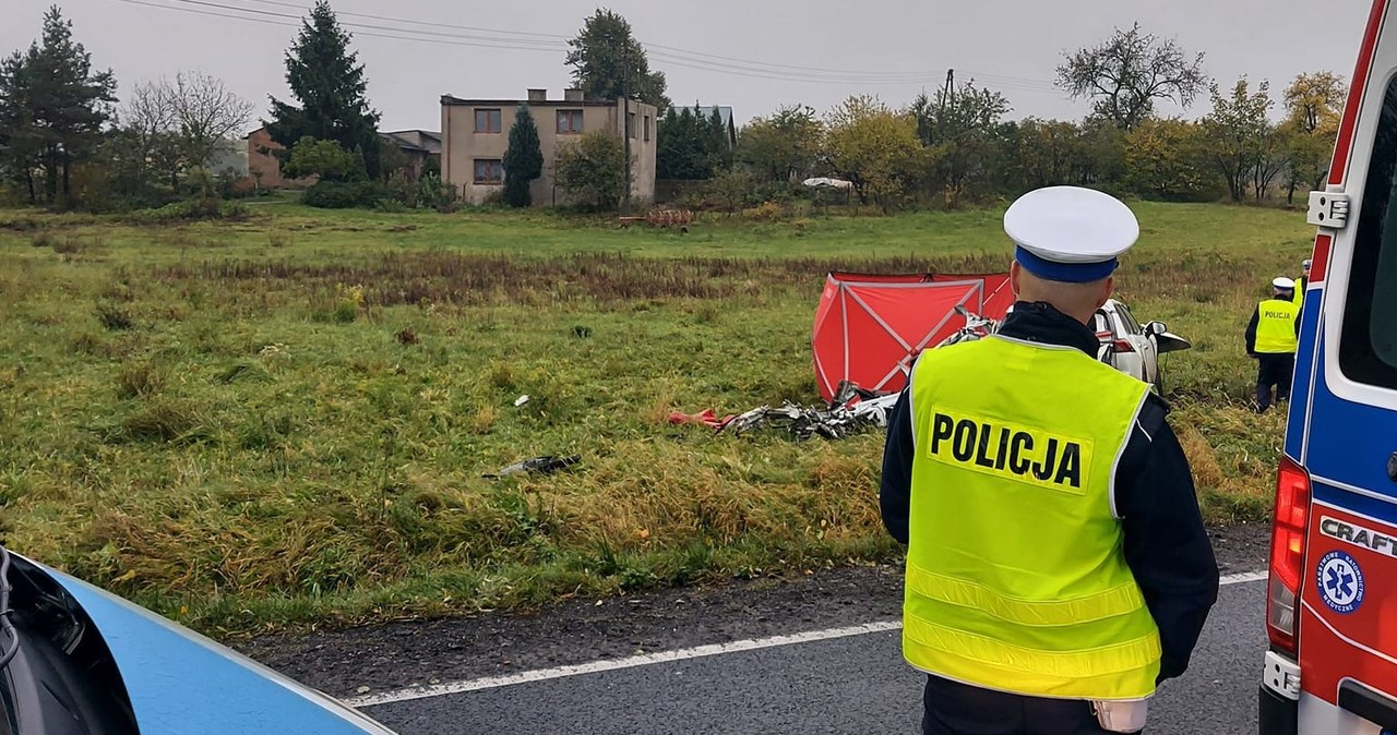 Wypadek na przedmieściach Aleksandrowa Łódzkiego. Zginęła kobieta