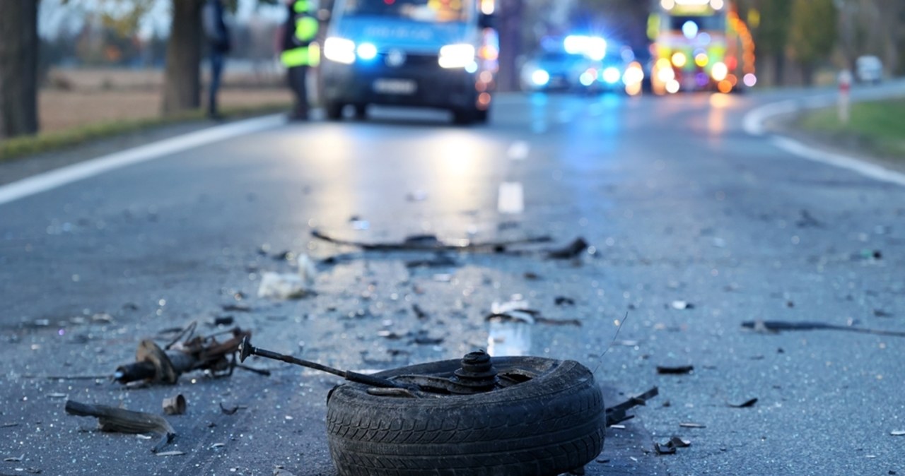 Groźny wypadek na Dolnym Śląsku. Cztery młode osoby w szpitalu