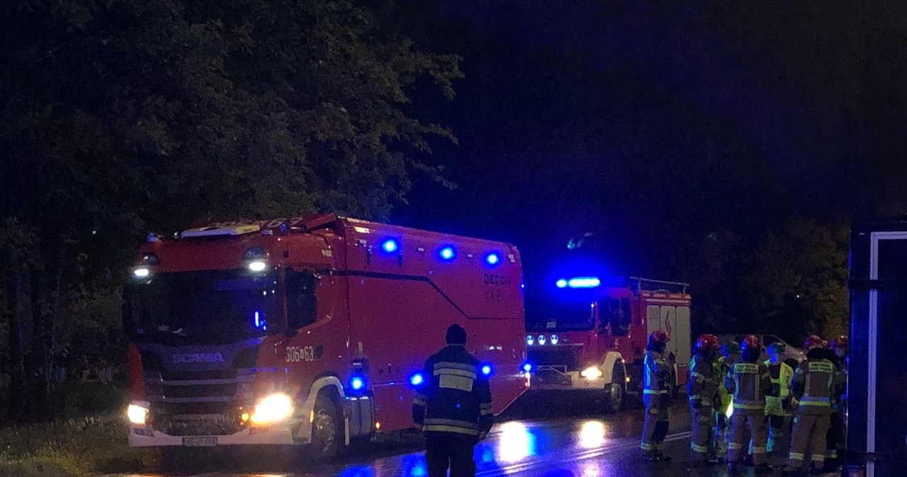 Wybuch w kanale w Warszawie. Trzy osoby w szpitalu