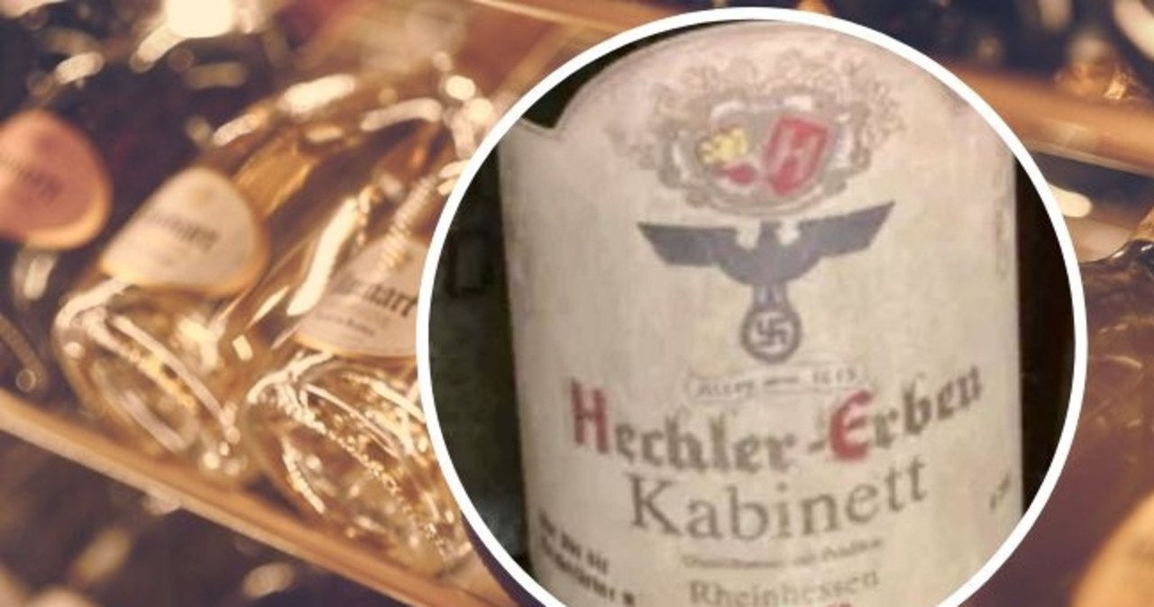 Hitlerowskie wino ze swastyką za niemal tysiąc euro. Skandal we Francji