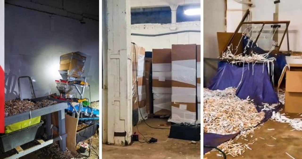 10 milionów papierosów bez akcyzy, ośmiu zatrzymanych. Akcja CBŚP i KAS