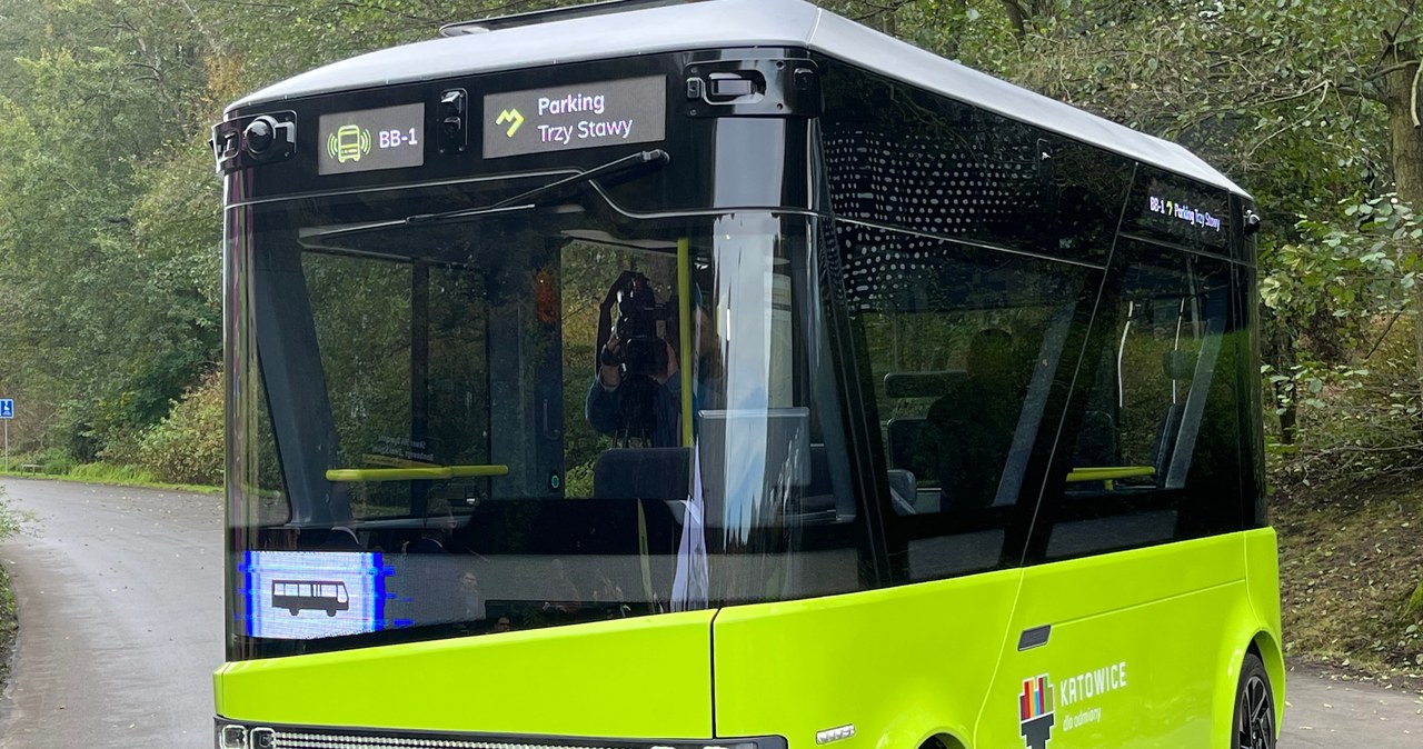 Bus bez kierowcy? W Katowicach trwają testy takiego pojazdu
