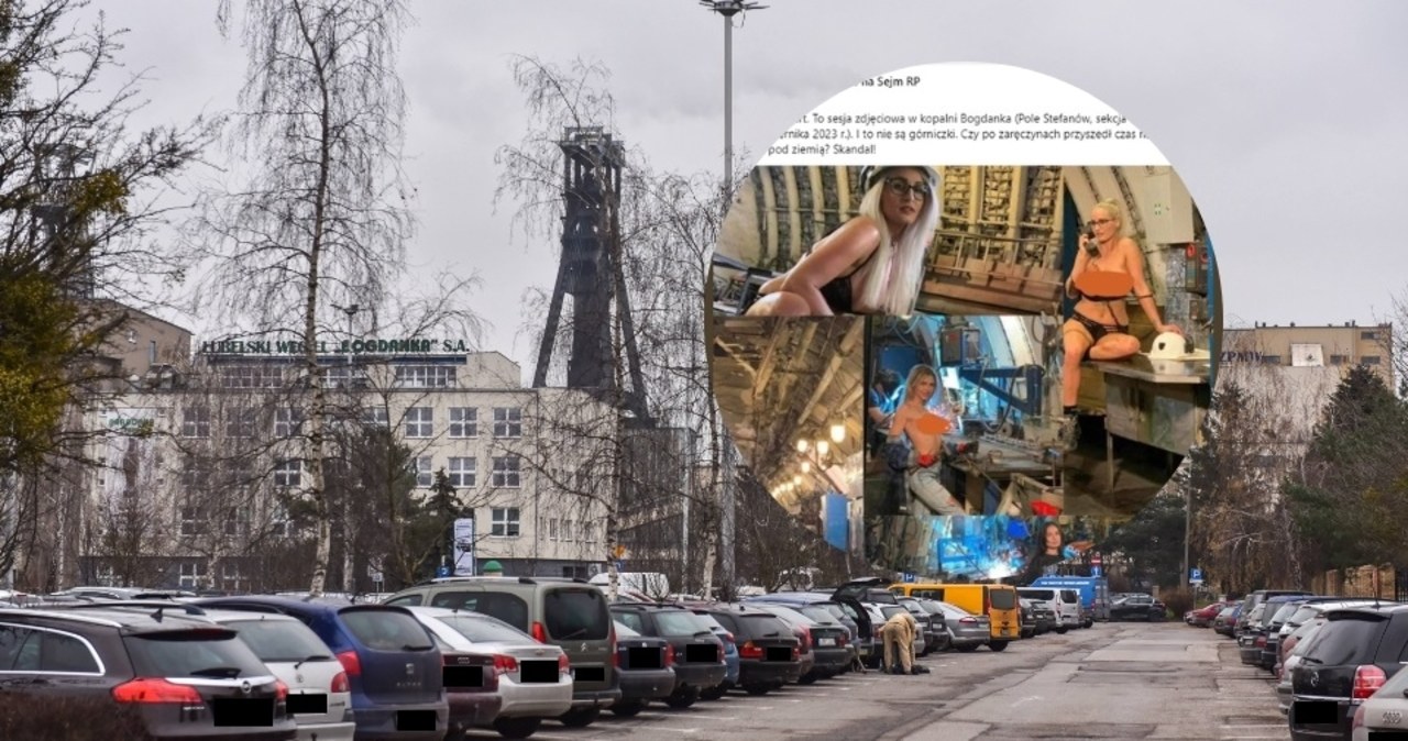 Rozbierana sesja zdjęciowa w kopalni. Komentarz posłanki, komunikat zarządu