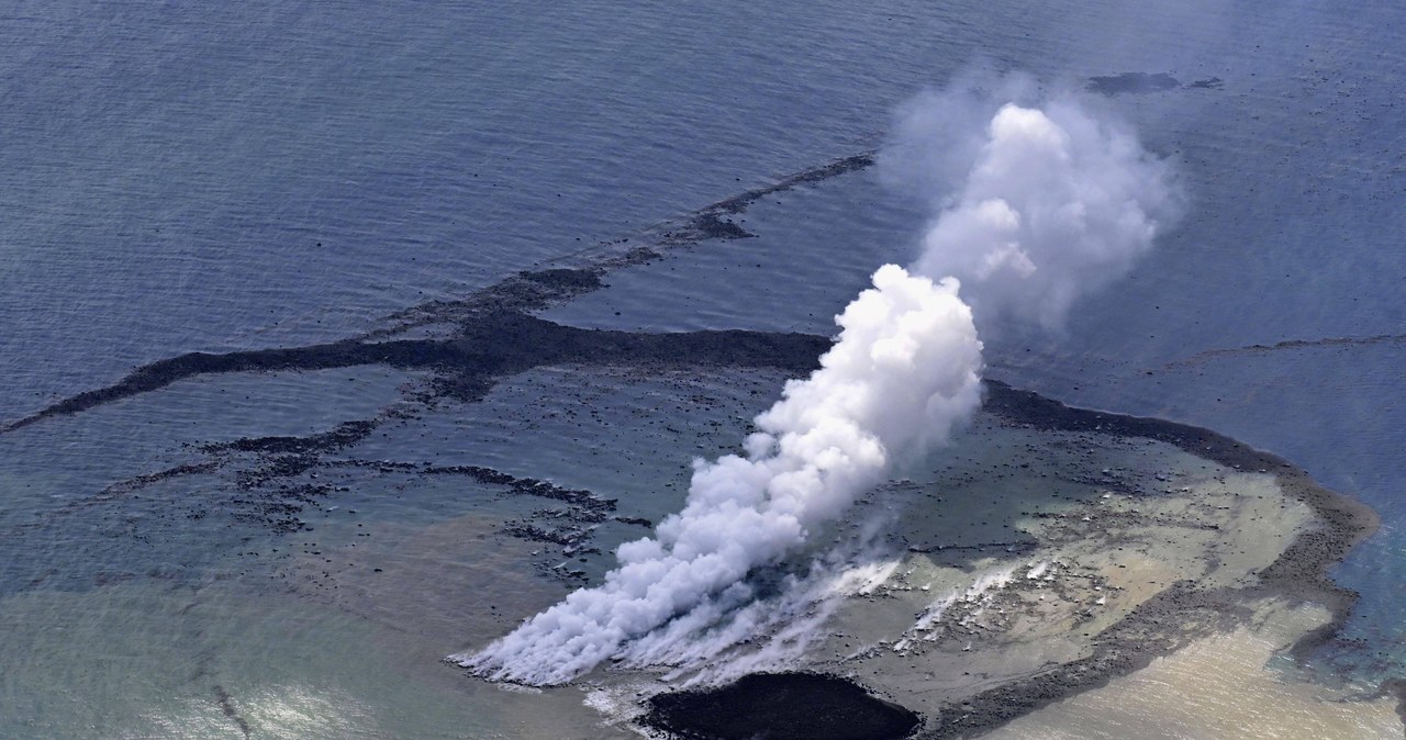 Najnowsza wyspa świata: Powstała po erupcji wulkanu