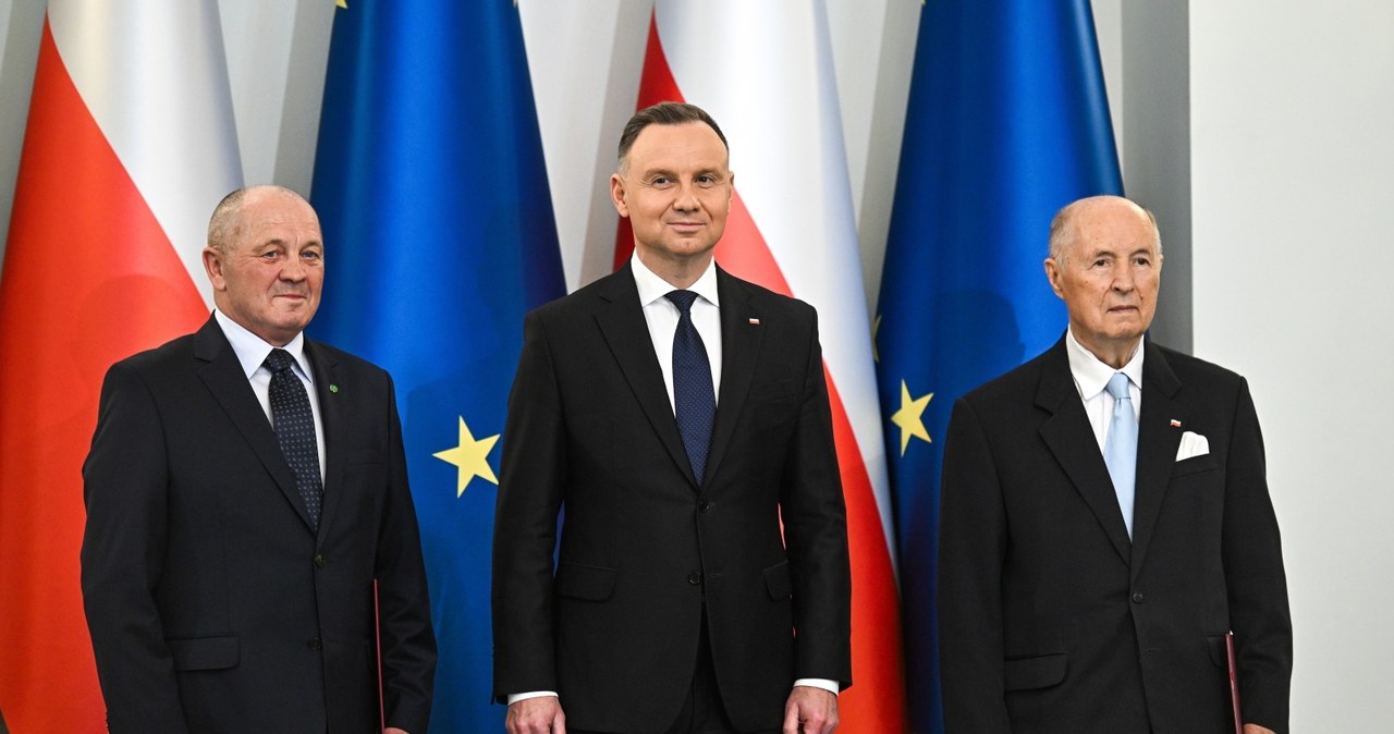 Sawicki i Seweryński marszałkami seniorami. Prezydent wręczył akty powołania
