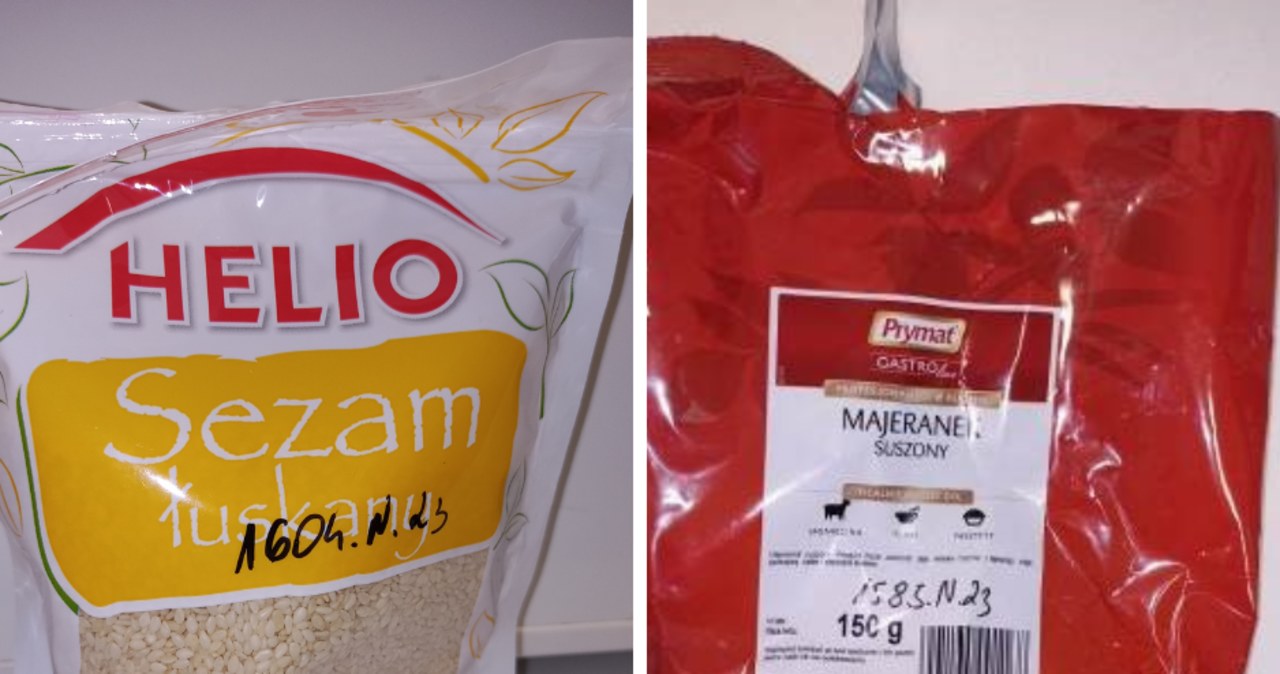 Salmonella w sezamie oraz majeranku. Przyprawy wycofane ze sklepów!
