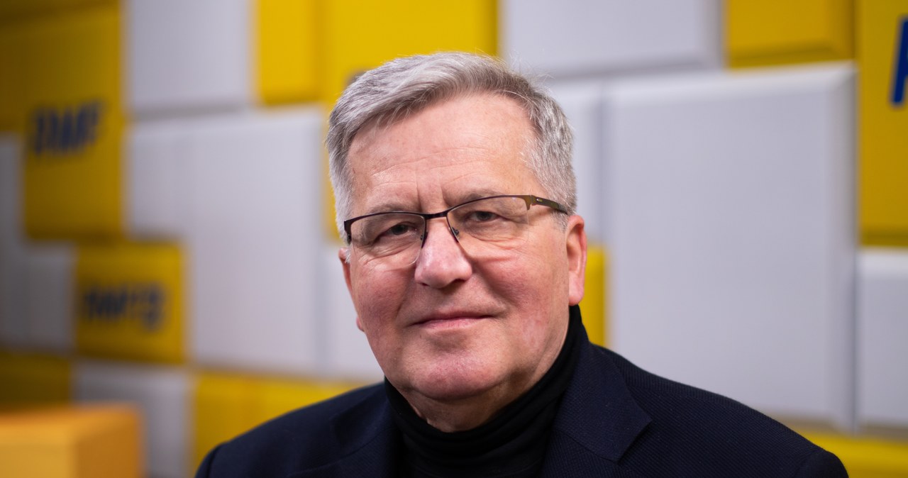 Bronisław Komorowski gościem Rozmowy o 7:00 w RMF FM i Radiu RMF24