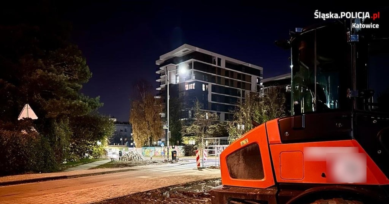 Tragedia podczas budowy chodnika. Zginął 38-latek