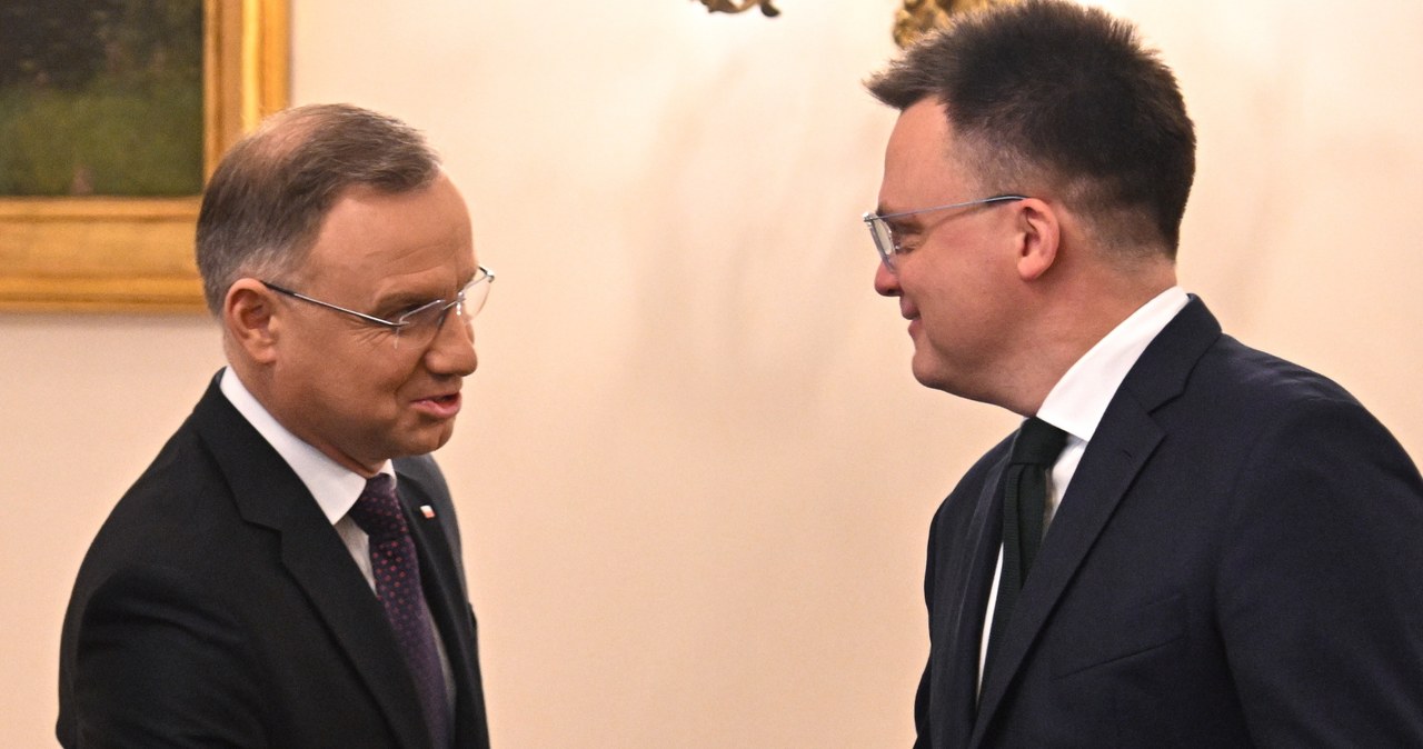 Andrzej Duda spotka się z Szymonem Hołownią. Znamy datę