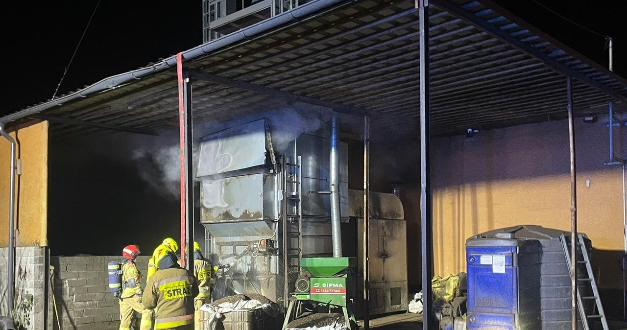 10 ton słonecznika zniszczone w pożarze suszarni na Pomorzu