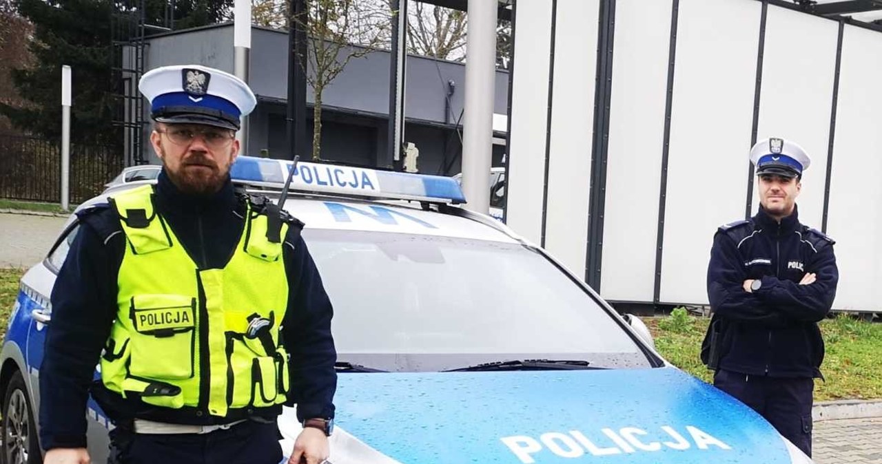 Dramatyczna akcja podczas kontroli drogowej
