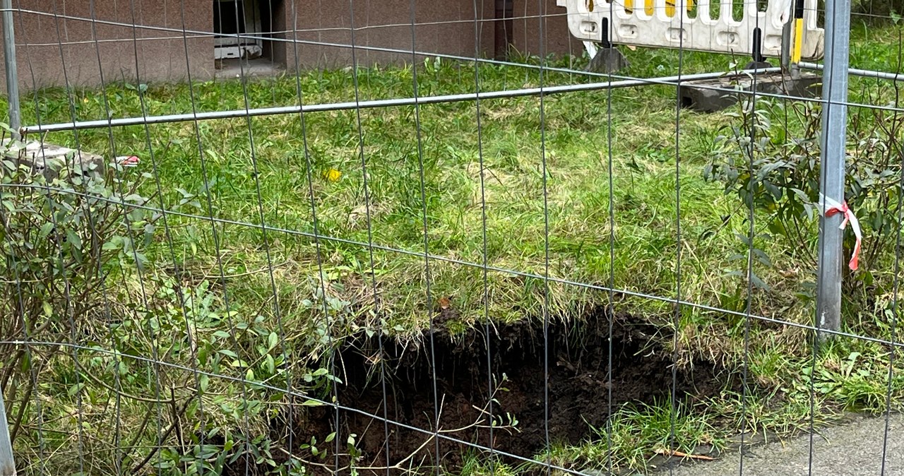 Zapadlisko w Siemianowicach Śląskich. Zostaną przeprowadzone specjalistyczne badania