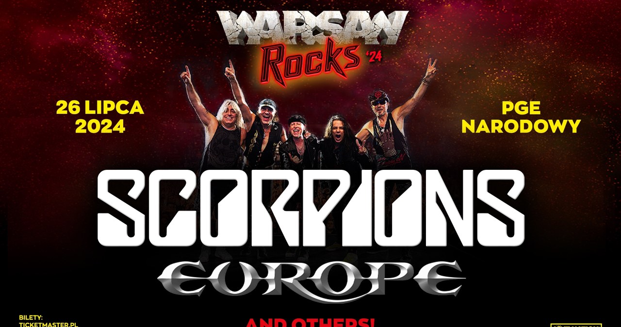 Warsaw Rocks ’24 – Scorpions, Europe i inni