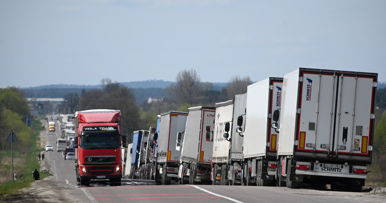 Polska wystąpiła do Ukrainy o usprawnienie powrotu ciężarówek do UE