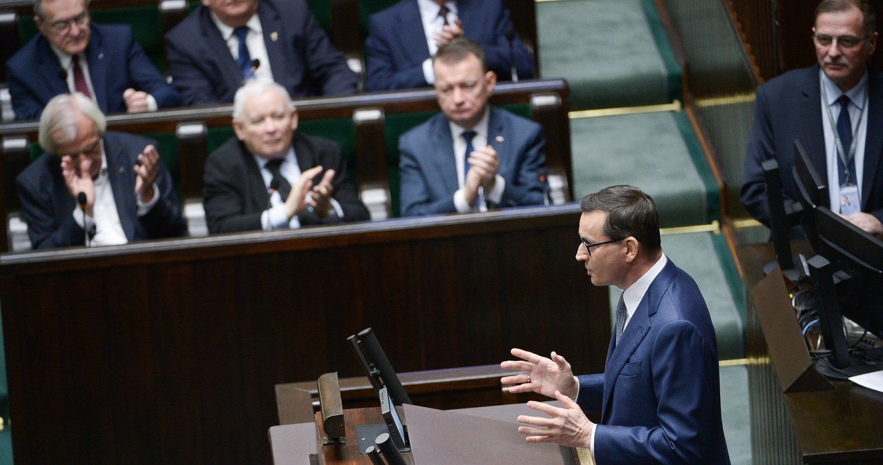 Hołownia kontra Morawiecki. Uszczypliwości w Sejmie